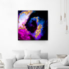 100 Nebulas in Space 088 by Raul Andre Petrasanta on GIANT ART - blue digital painting