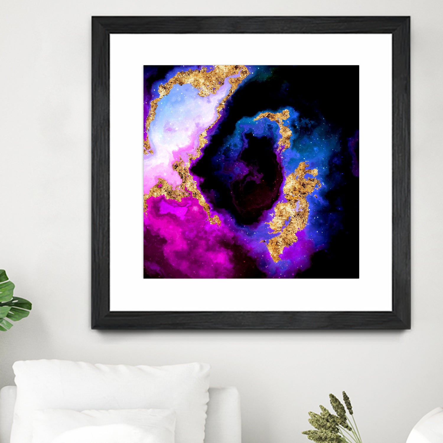 100 Nebulas in Space 088 by Raul Andre Petrasanta on GIANT ART - blue digital painting