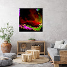 100 Nebulas in Space 120 by Raul Andre Petrasanta on GIANT ART - red digital painting