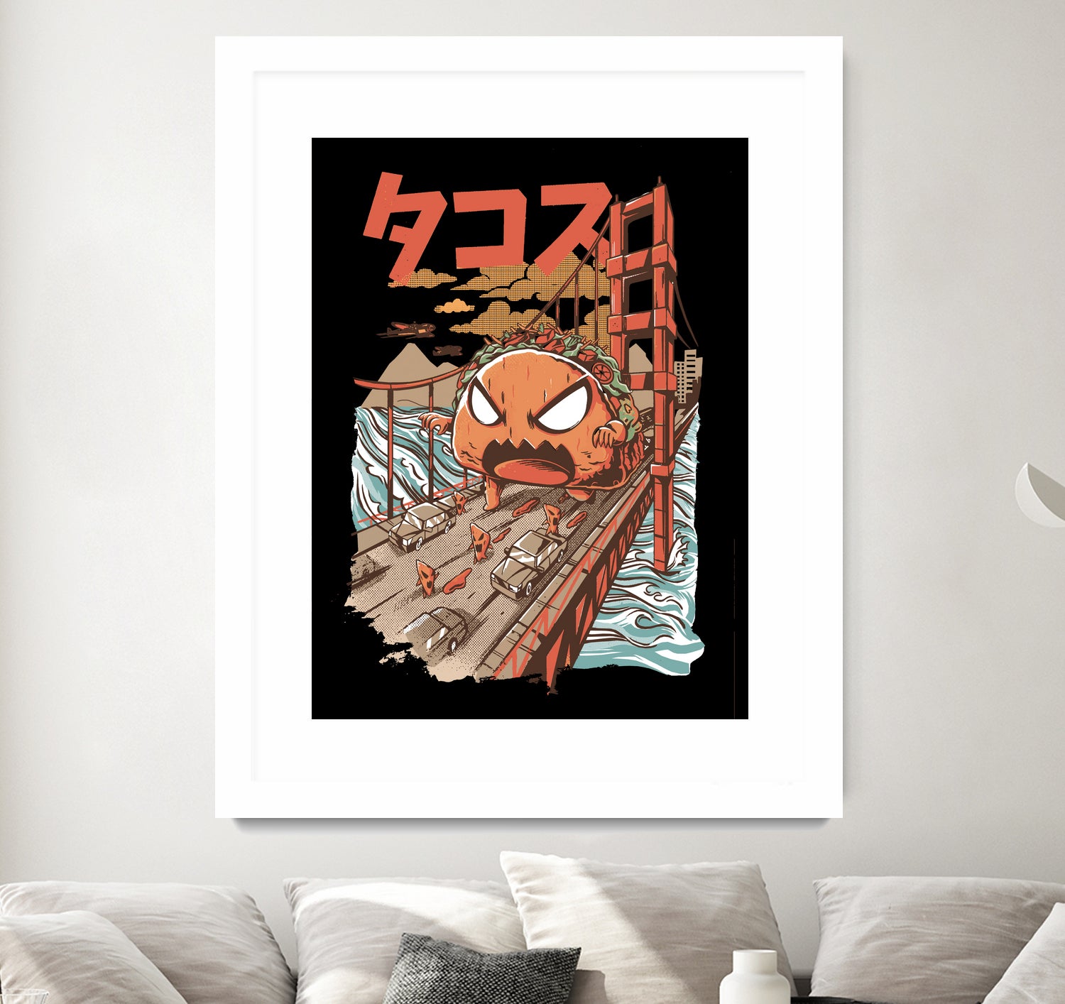 TAKAIJU by Sean R Porter on GIANT ART - white vector illustration