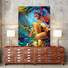 mononoke by space chimpa on GIANT ART - black character design