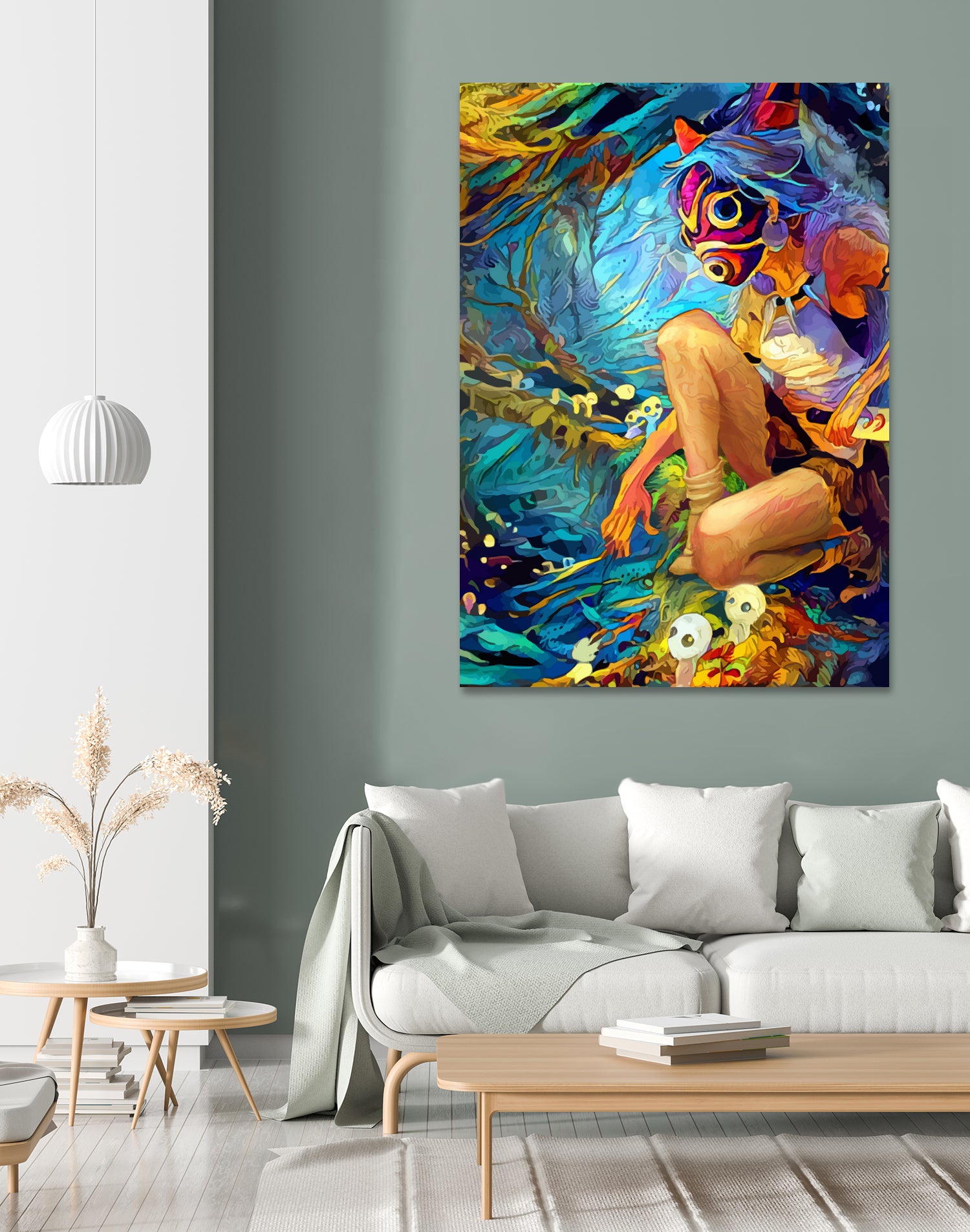 mononoke by space chimpa on GIANT ART - black character design