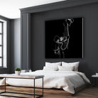 Garden Black by Aimer Heinz on GIANT ART - black vector illustration