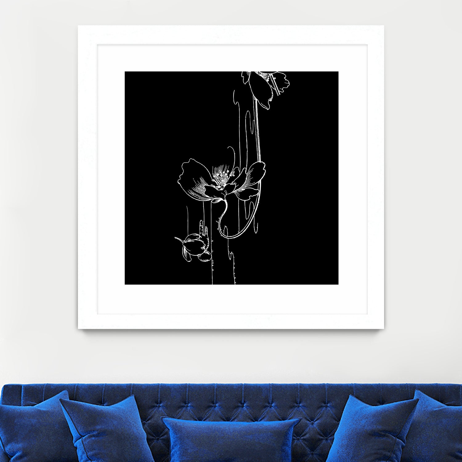 Garden Black by Aimer Heinz on GIANT ART - black vector illustration