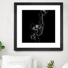 Garden Black by Aimer Heinz on GIANT ART - black vector illustration