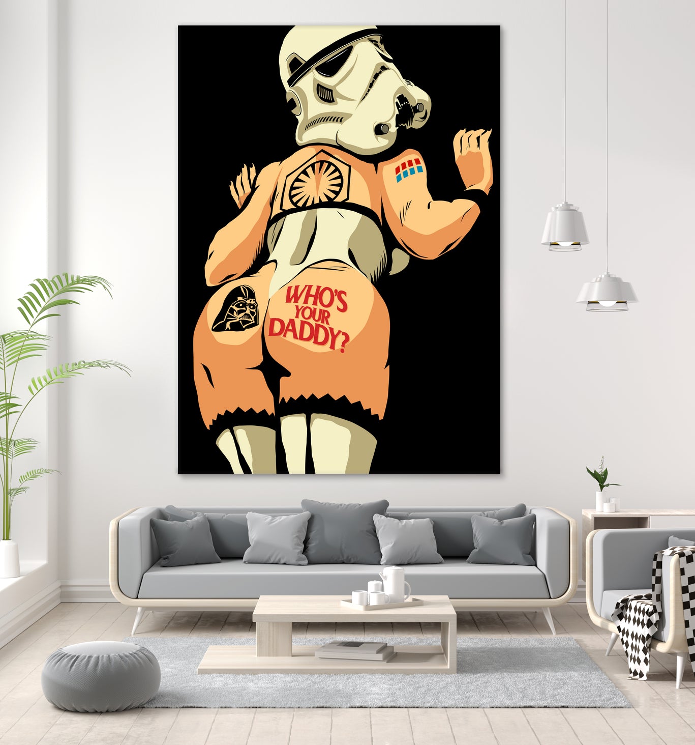 Who's Your Daddy by Bily Mariano da Luz on GIANT ART - black digital drawing