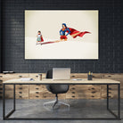 Asian American Heroine by Jason Ratliff on GIANT ART - red digital painting