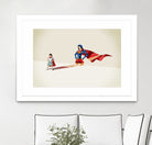 Asian American Heroine by Jason Ratliff on GIANT ART - red digital painting