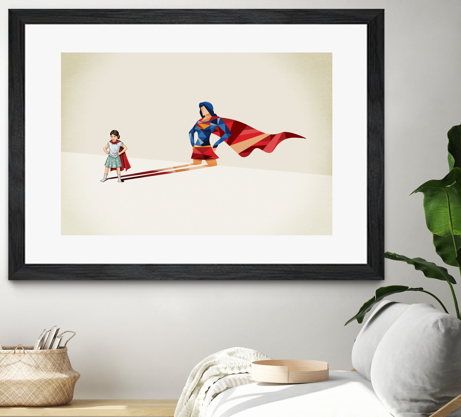 Asian American Heroine by Jason Ratliff on GIANT ART - red digital painting