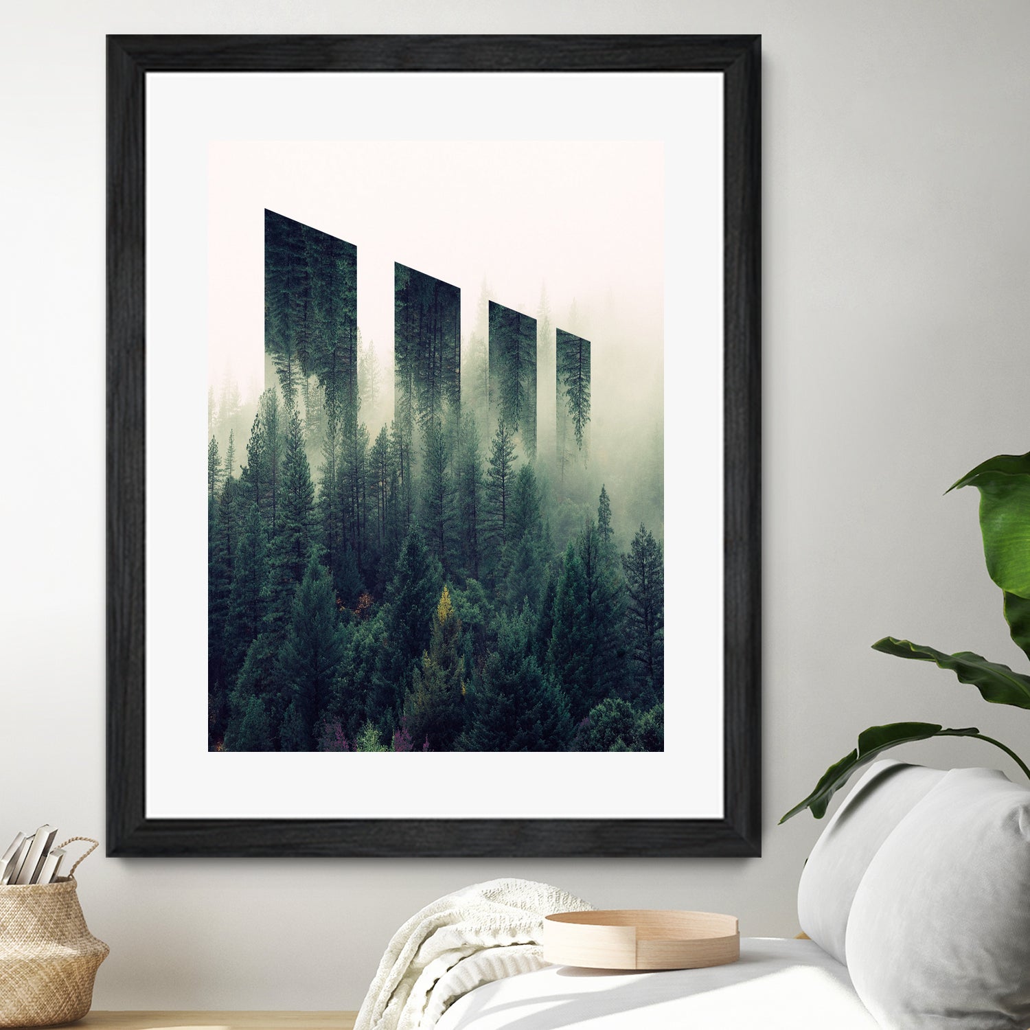 Wall at Forest by dedy rahmanto on GIANT ART - white photo illustration