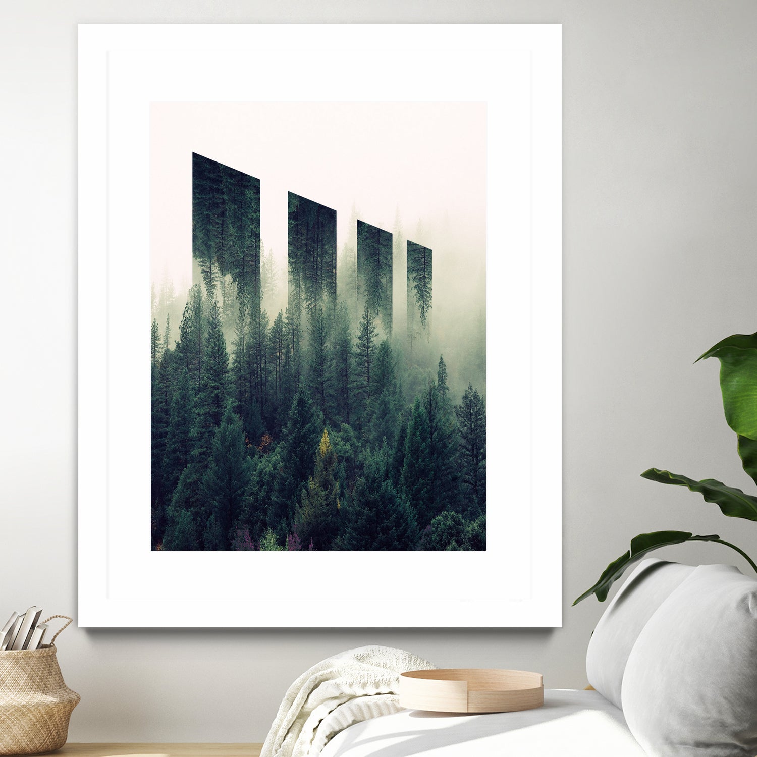 Wall at Forest by dedy rahmanto on GIANT ART - white photo illustration