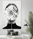 White flower ... by Menelaos Trompoukis on GIANT ART - white digital painting