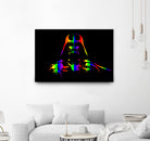 Gay Pride Darth Vader | Pop Art by William Cuccio on GIANT ART - black digital painting