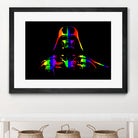 Gay Pride Darth Vader | Pop Art by William Cuccio on GIANT ART - black digital painting