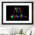 Gay Pride Darth Vader | Pop Art by William Cuccio on GIANT ART - black digital painting