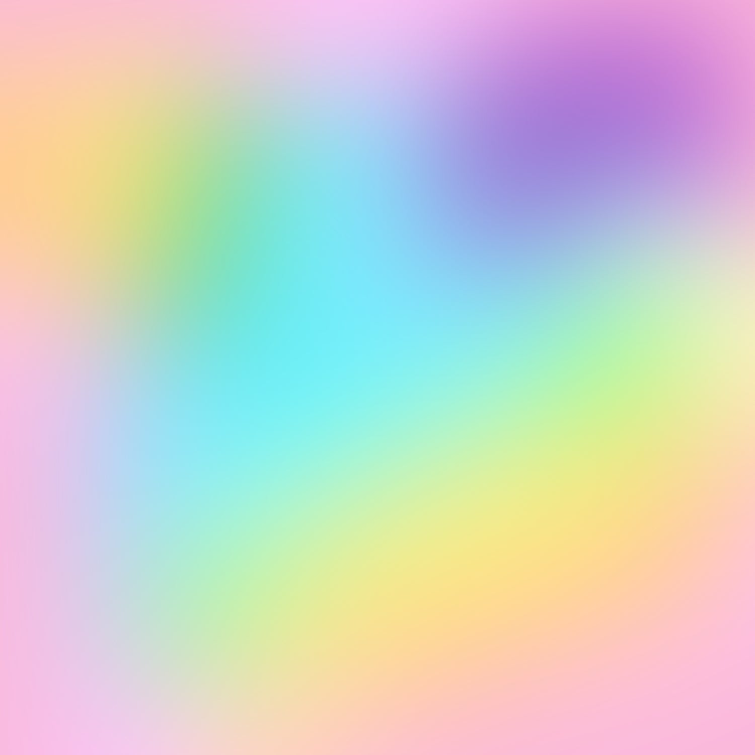 Soft Pastel Rainbow Gradient by Kelsey Lovelle on GIANT ART - blue digital painting