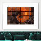 Gargantua by Sean Mullin on GIANT ART - orange digital painting