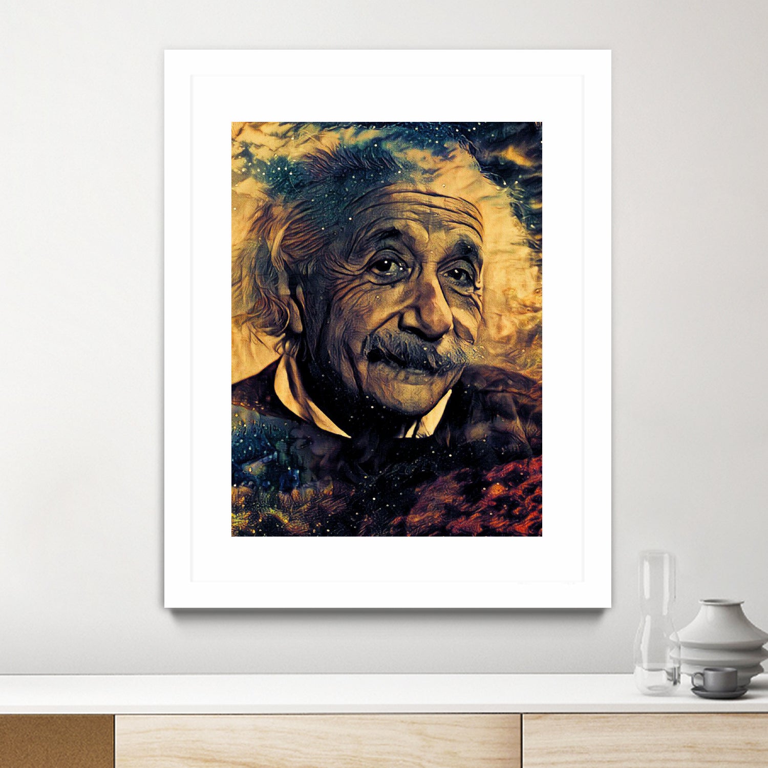 albert einstein by erjas saga on GIANT ART - black character design