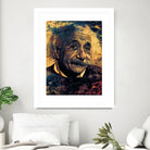 albert einstein by erjas saga on GIANT ART - black character design