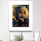 albert einstein by erjas saga on GIANT ART - black character design