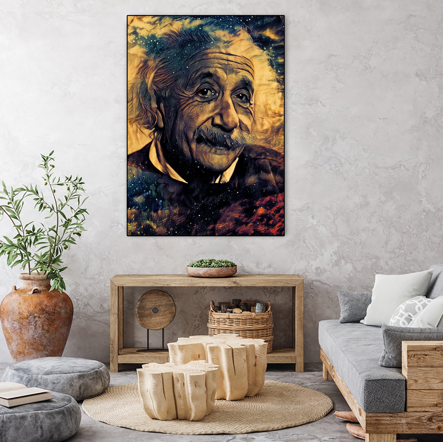 albert einstein by erjas saga on GIANT ART - black character design