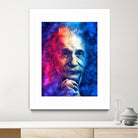 albert einstein by erjas saga on GIANT ART - black character design