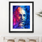 albert einstein by erjas saga on GIANT ART - black character design