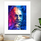 albert einstein by erjas saga on GIANT ART - black character design