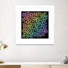 Rainbow Abstract Animal Print by Kelsey Lovelle on GIANT ART - green digital painting