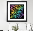 Rainbow Abstract Animal Print by Kelsey Lovelle on GIANT ART - green digital painting