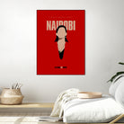 Nairobi art print by Megenta Studio on GIANT ART - red photo illustration