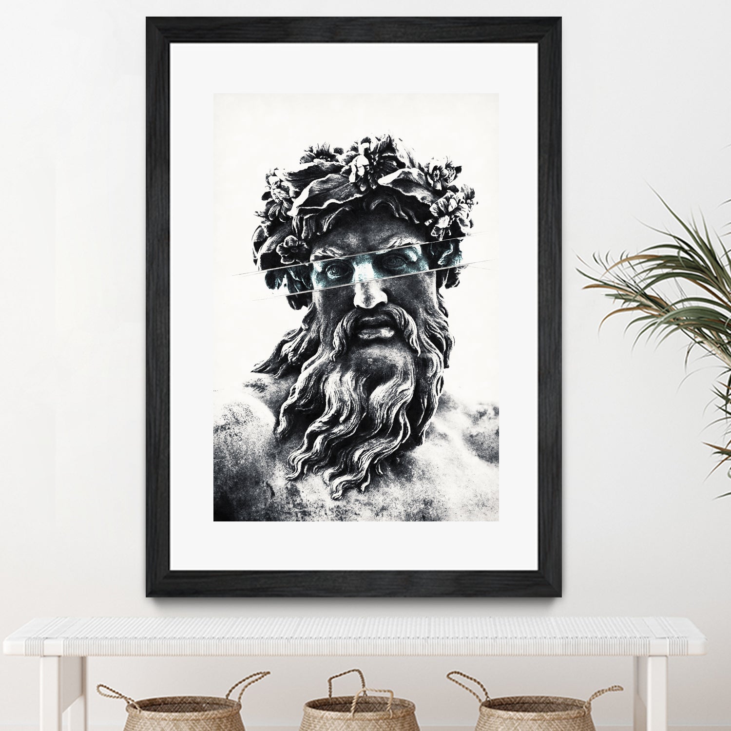 Zeus the king of gods by Menelaos Trompoukis on GIANT ART - gray digital painting