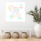 FIESTAMAN ICE COLOR by Pierre Mahieu on GIANT ART - yellow character design