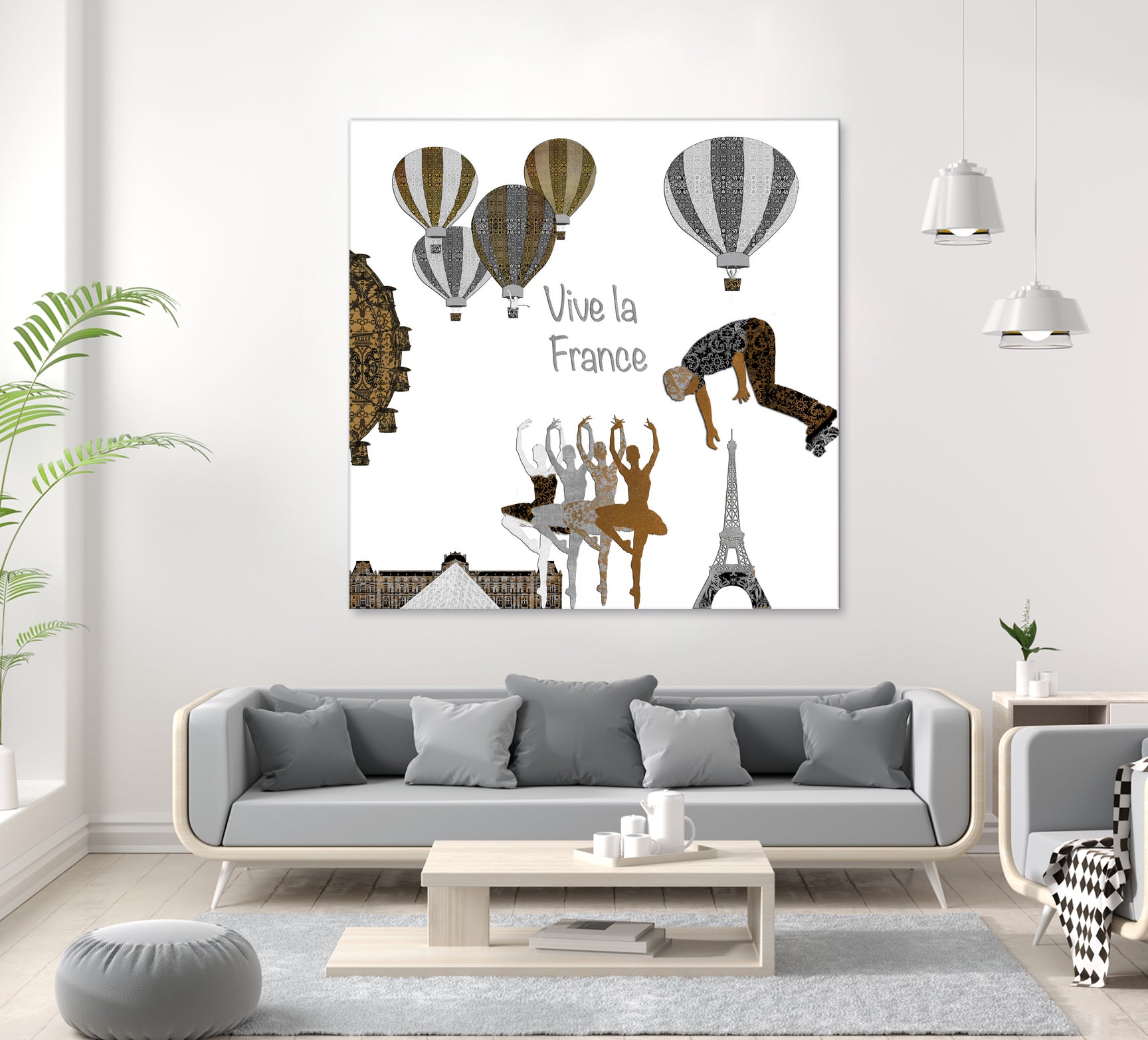 Vive la France T-shirt by Diego Taborda on GIANT ART - white digital drawing