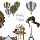 Vive la France T-shirt by Diego Taborda on GIANT ART - white digital drawing