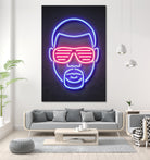 Kanye West by Octavian Mihai Mielu on GIANT ART - blue character design