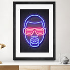 Kanye West by Octavian Mihai Mielu on GIANT ART - blue character design