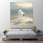 Free Falling Dream by Richard Davis on GIANT ART - yellow digital painting