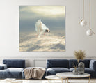 Free Falling Dream by Richard Davis on GIANT ART - yellow digital painting