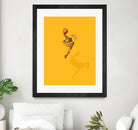 Frequent Fliers / Kobe by Jason Ratliff on GIANT ART - yellow digital painting