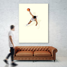 Frequent Fliers / Dr. J by Jason Ratliff on GIANT ART - white digital painting