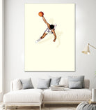 Frequent Fliers / Dr. J by Jason Ratliff on GIANT ART - white digital painting