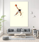 Frequent Fliers / Dr. J by Jason Ratliff on GIANT ART - white digital painting