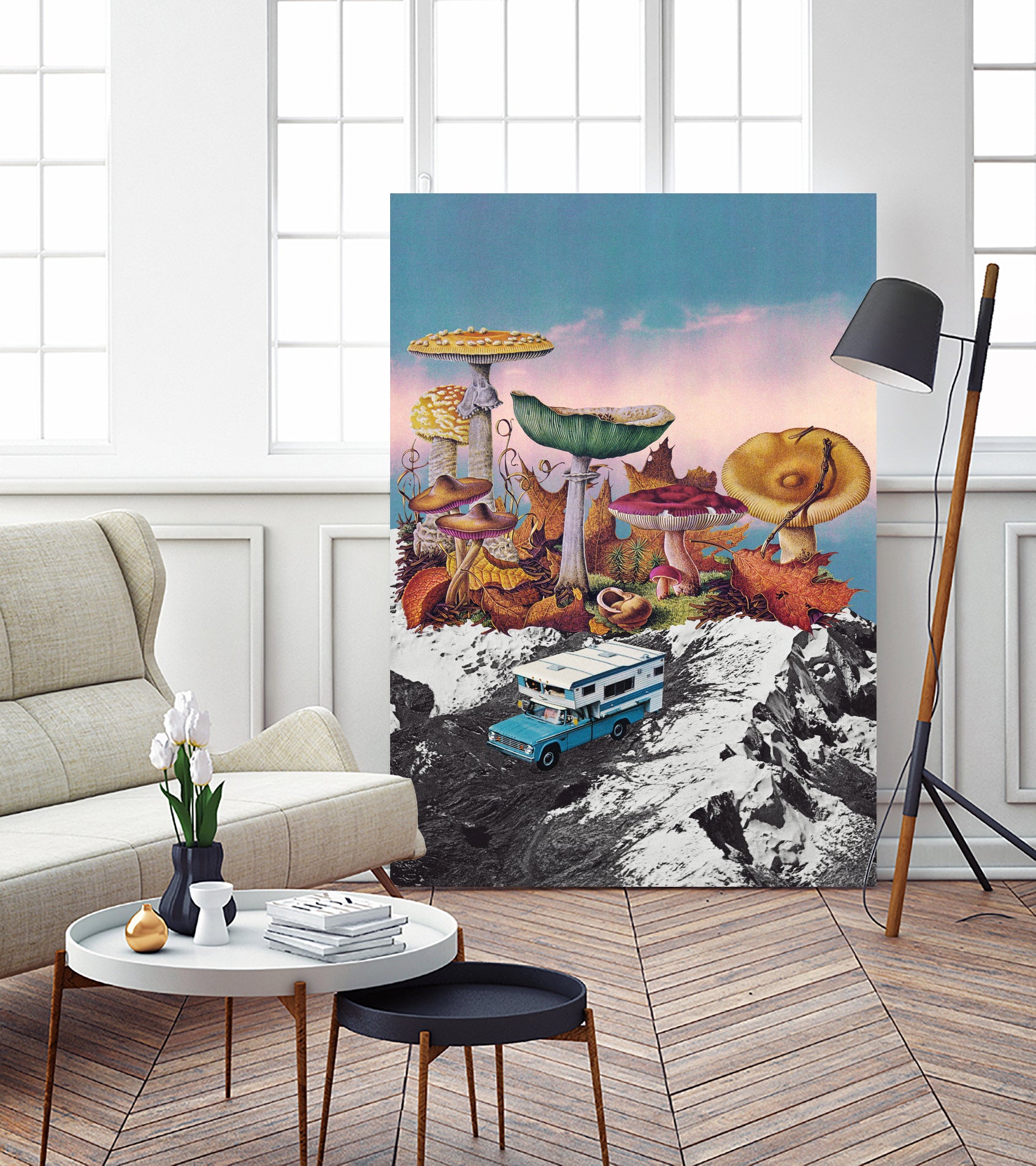 Good Trip by Lerson Pannawit on GIANT ART - blue photo illustration