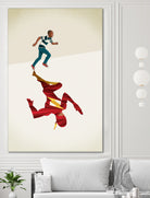 Scarlet Speedster by Jason Ratliff on GIANT ART - red digital painting