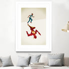 Scarlet Speedster by Jason Ratliff on GIANT ART - red digital painting