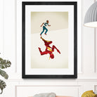 Scarlet Speedster by Jason Ratliff on GIANT ART - red digital painting