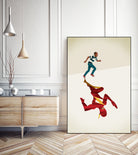 Scarlet Speedster by Jason Ratliff on GIANT ART - red digital painting