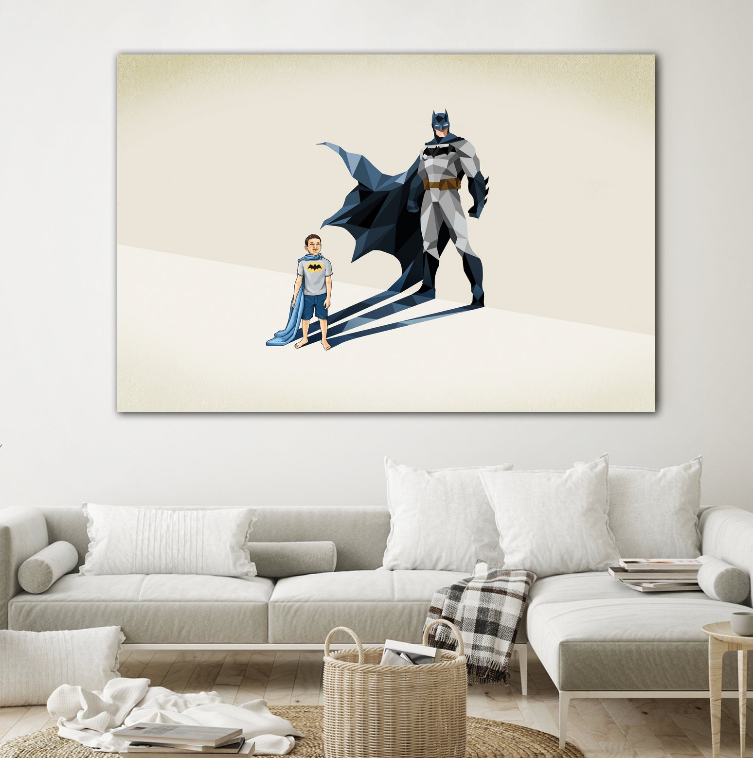 Dark Knight by Jason Ratliff on GIANT ART - blue digital painting