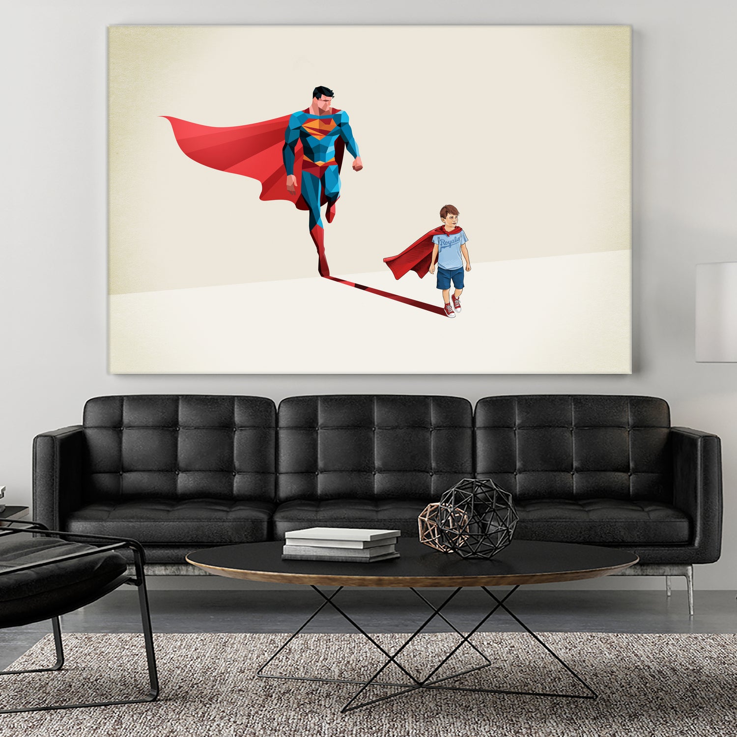 Boy of Tomorrow by Jason Ratliff on GIANT ART - red digital painting